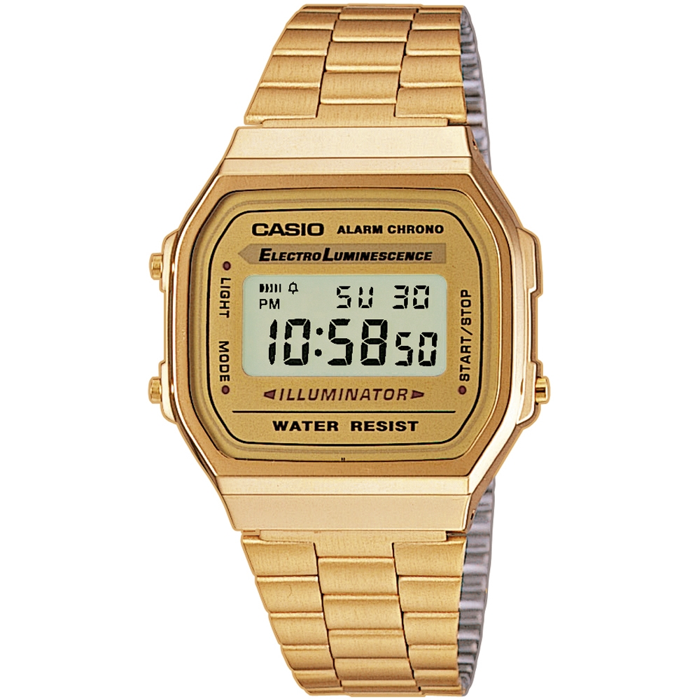 CASIO VINTAGE Mod. ICONIC - ALL GOLD