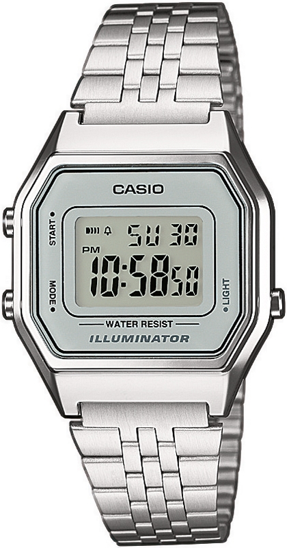 CASIO VINTAGE Mod. ICONIC SLIM DESIGN - SILVER