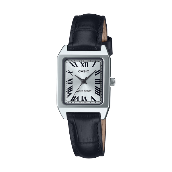 CASIO COLLECTION Mod. TANK, LEATHER - WHITE