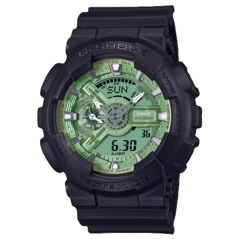 CASIO G-SHOCK Mod. GS-BASIC - TONE ON TONE DIAL - GREEN SAGE *** SPECIAL PRICE ***