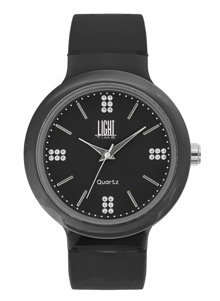 L178B LIGHT TIME Mod. EUROPE Black / Strass
