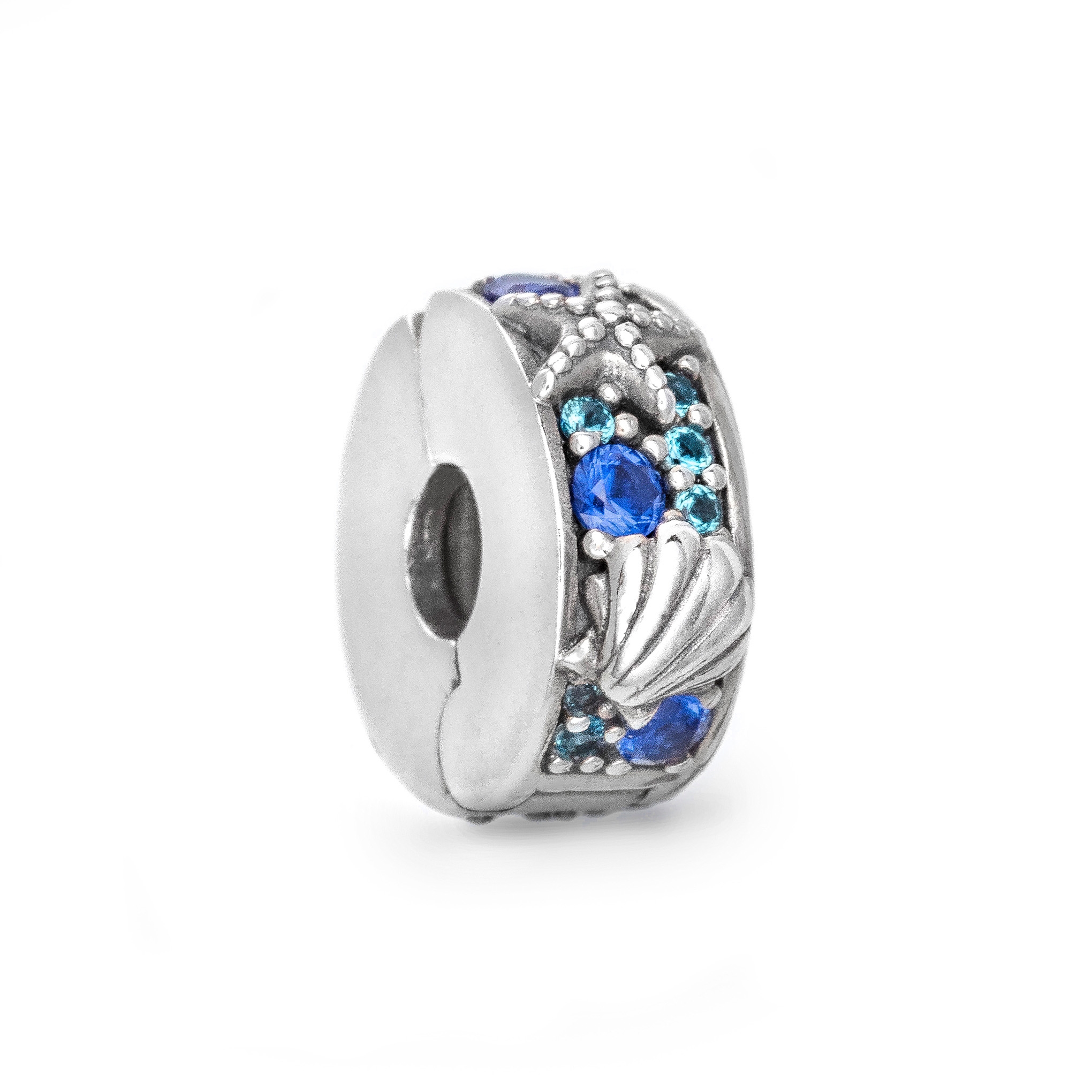 PANDORA Mod. MOMENTS TROPICAL STARFISH &amp; SHELL CLIP CHARM