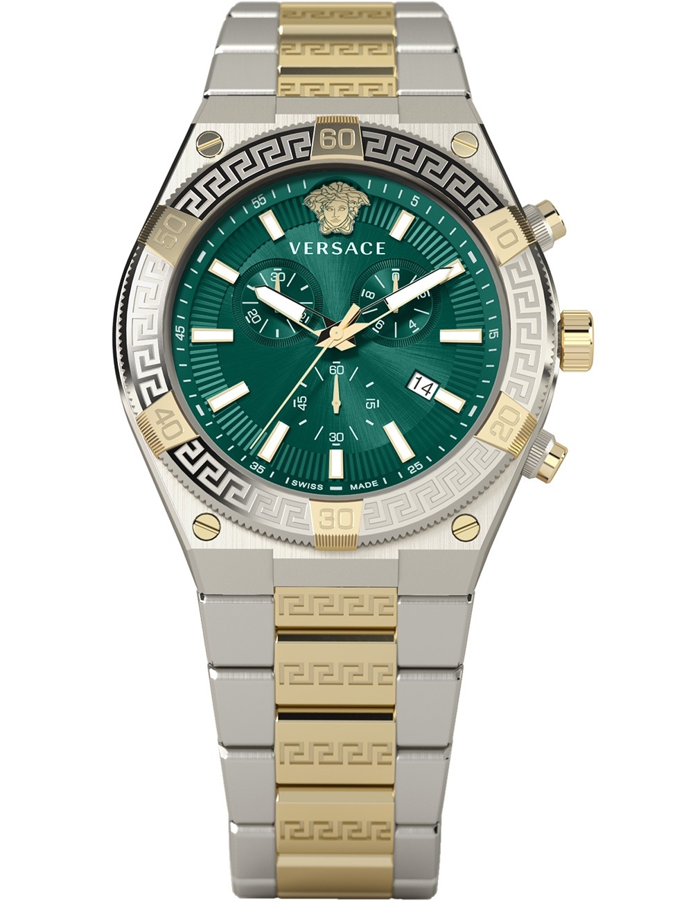 VERSACE Mod. V-SPORTY GRECA CHRONO - GREEN