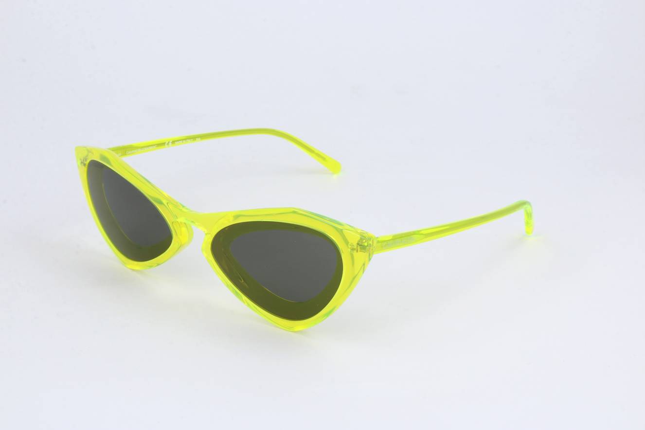 CALVIN KLEIN 205W39NYC MOD. CKNYC1855SR CRYSTAL NEON YELLOW