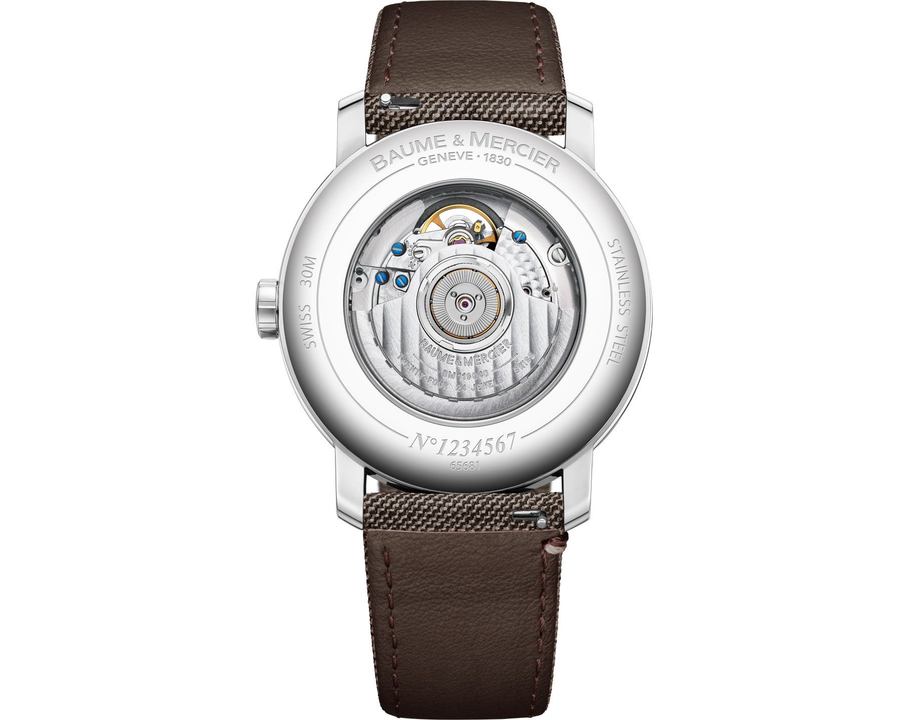 BAUME & MERCIER Mod. CLASSIMA SPECIAL EDITION - Open Balance + Extra strap
