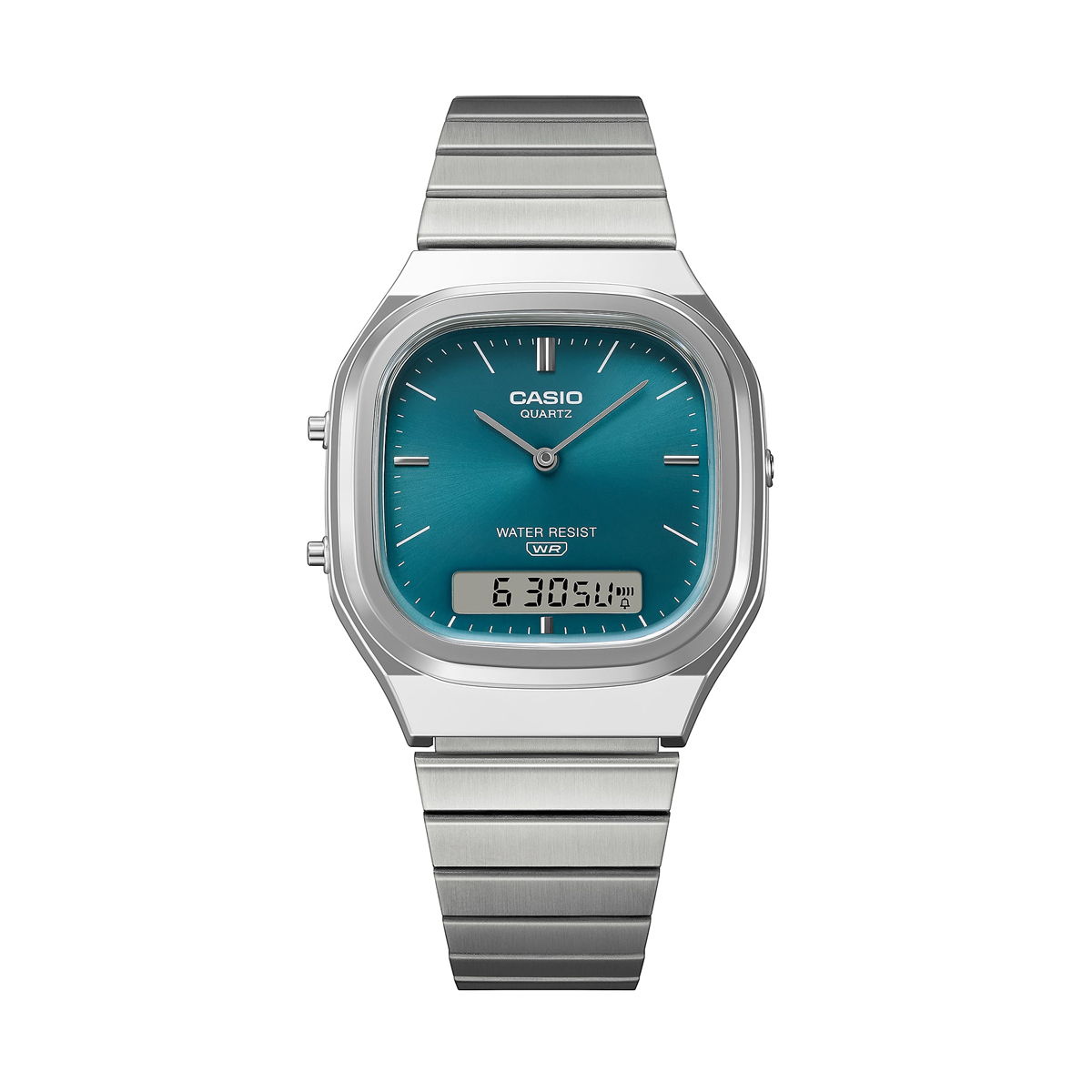 CASIO VINTAGE Mod. SQUARE LADY - TEAL
