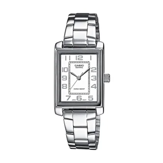CASIO COLLECTION Mod. TANK, SILVER- WHITE