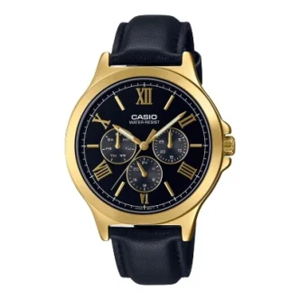CASIO COLLECTION Mod. MULTIFUNCTION LEATHER - BLACK