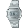 CASIO VINTAGE Mod. ICONIC - ALL SILVER