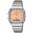 CASIO VINTAGE Mod. EDGY ROUNDED SQUARE - ORANGE
