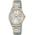 CASIO COLLECTION Mod. LADY DATE STEEL-GOLD - ARGENTÈE GOLD INDEXES