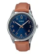 CASIO COLLECTION Mod. CASUAL, LEATHER - BLUE