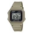 CASIO TIMELESS COLLECTION Mod. SPORT ILLUMINATOR WR 50M, ALARM, CHRONOGRAPH - SAND