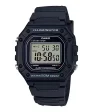 CASIO TIMELESS COLLECTION Mod. SPORT ILLUMINATOR WR 50M, ALARM, CHRONOGRAPH - BLACK