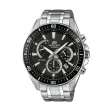 CASIO EDIFICE Mod. RETROGRADE CHRONOGRAPH XL - BLACK