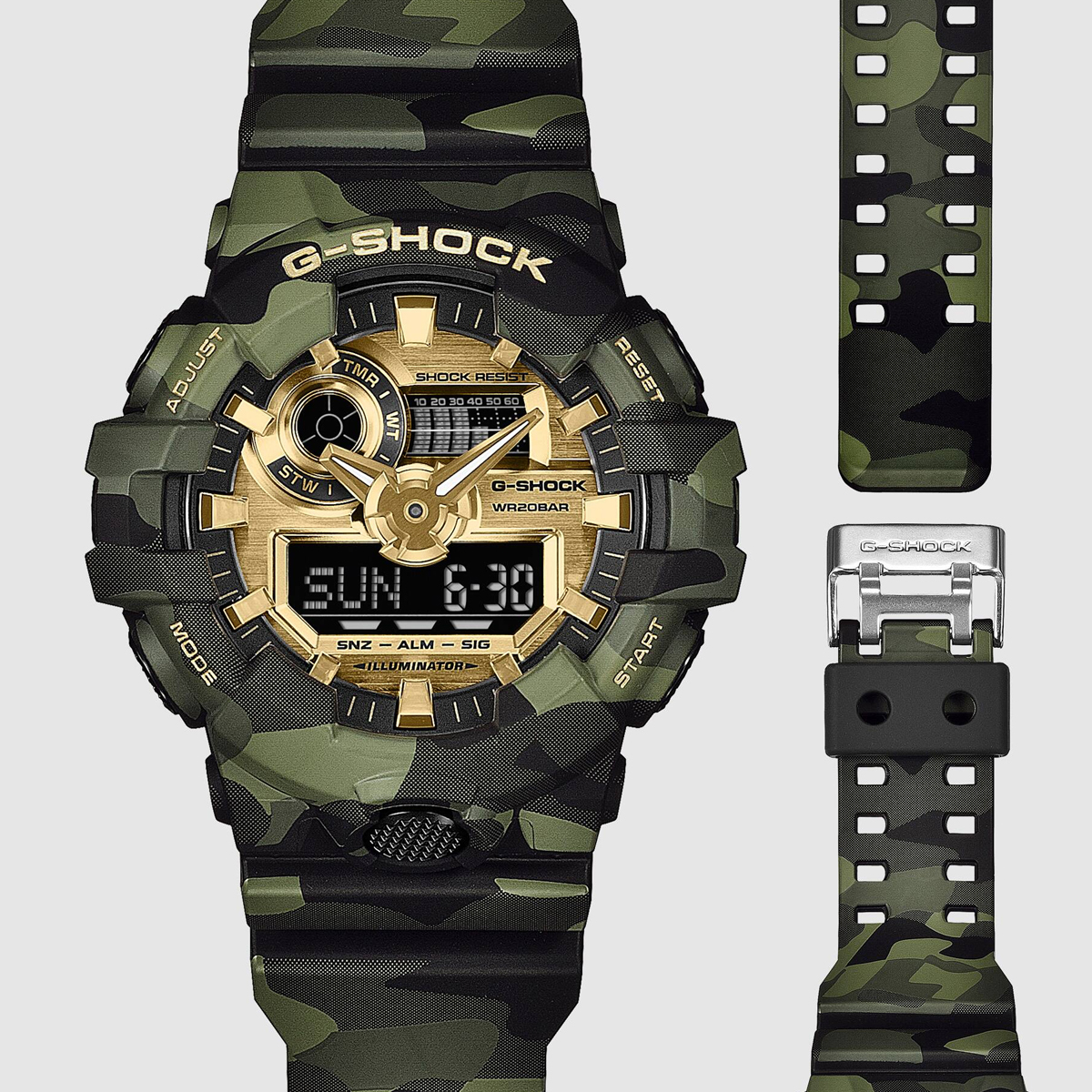 CASIO G-SHOCK WATCHES Mod. GA-700CMG-3AER