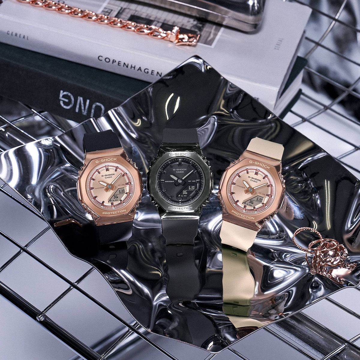 CASIO G-SHOCK WATCHES Mod. GM-S2110PG-1A4ER