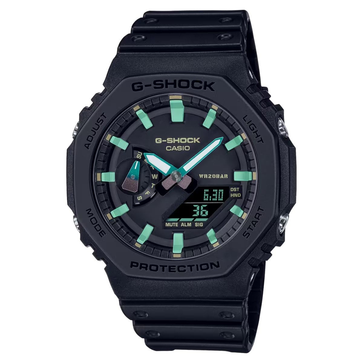 G-SHOCK OAK BLACK & RUST