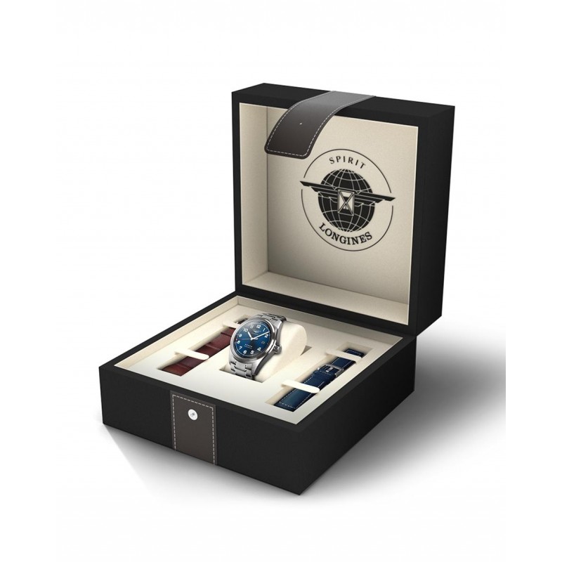 LONGINES Mod. LONGINES SPIRIT CHRONOMETER SPECIAL PACK. 3 STRAPS