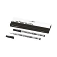 MONTBLANC Mod. MISTERY BLACK - REFILLS ROLLER BALL PEN - MEDIUM - 2 PCS