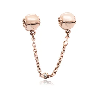 PANDORA CHARMS Mod. JEART SAFETY CHAIN