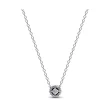 PANDORA JEWELRY Mod. SPARKLING ROUND HALO PENDANT COLLIER NECKLACE