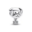 PANDORA JEWELRY Mod. PUPPY WITH BONE CHARM