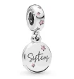PANDORA Mod. FOREVER SISTERS DANGLE CHARM