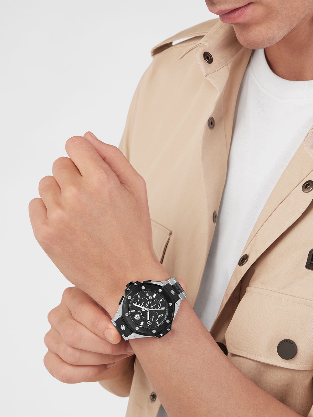 PHILIPP PLEIN Mod. HYPER $PORT - BLACK