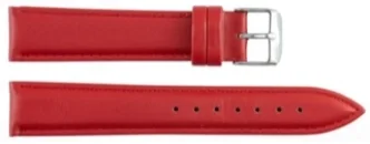 LEATHER Strap Red - 12mm