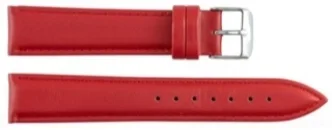 LEATHER Strap Red - 20mm