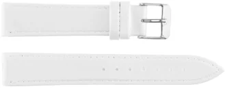 LEATHER Strap White - 18mm