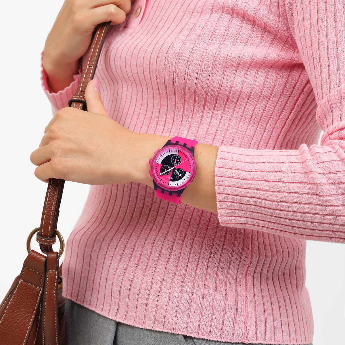 SWATCH Mod. FUCHSIA LINES