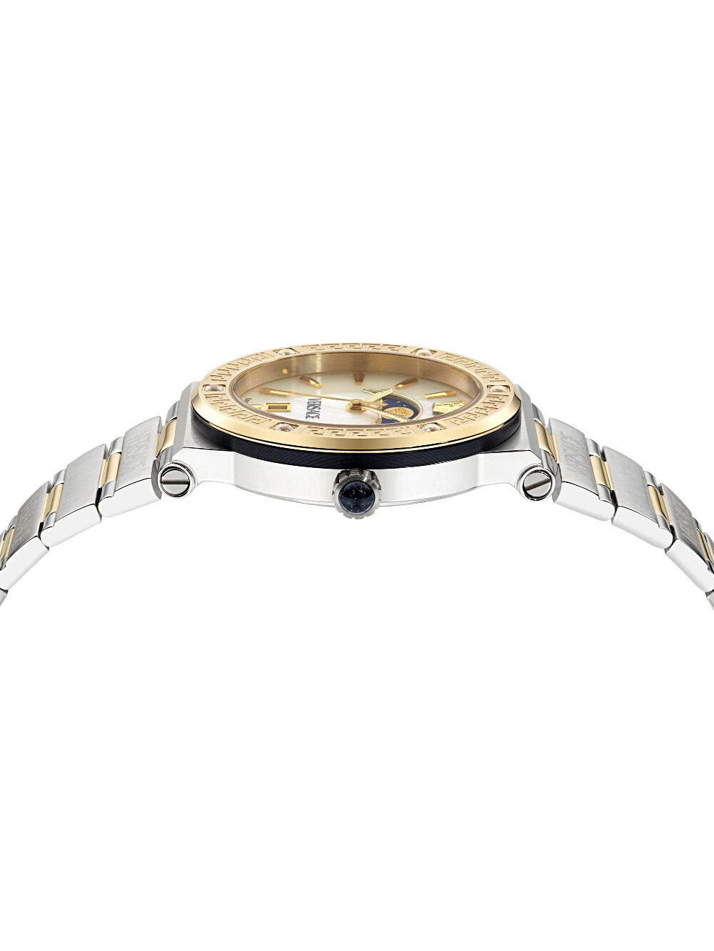 VERSACE Mod. GRECA LOGO MOONPHASE - DIAMONDS